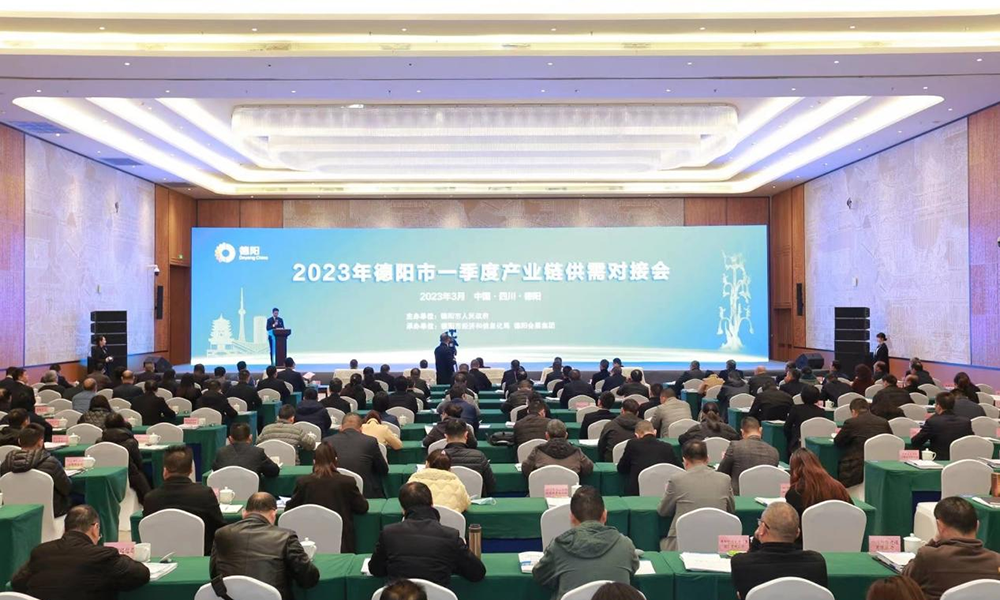 烯碳科技受邀參加德陽市2023年一季度產(chǎn)業(yè)鏈供需對接會(huì)4